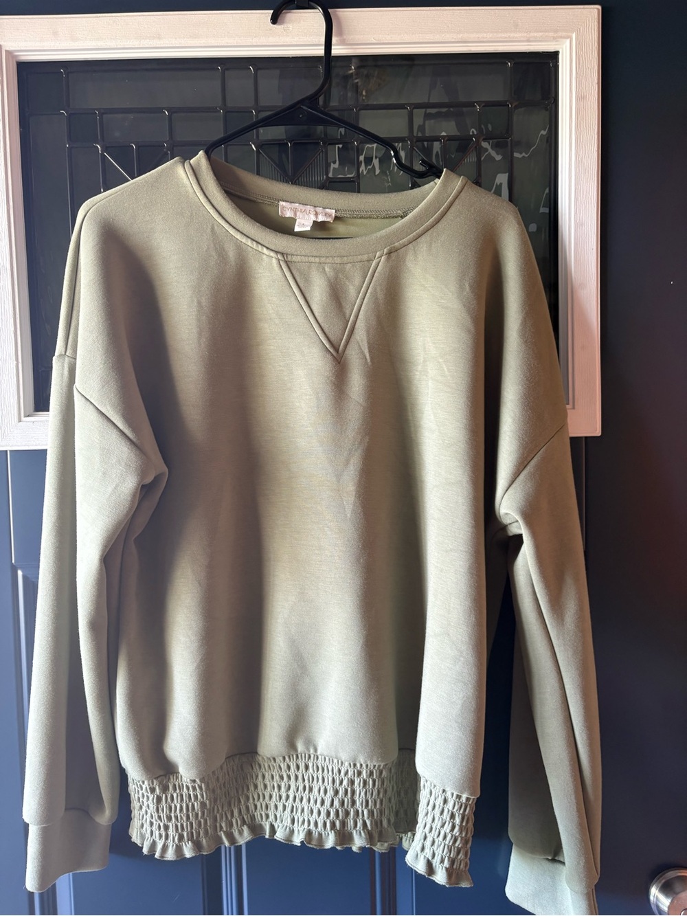 Sage Green Women's Pullover Sweater